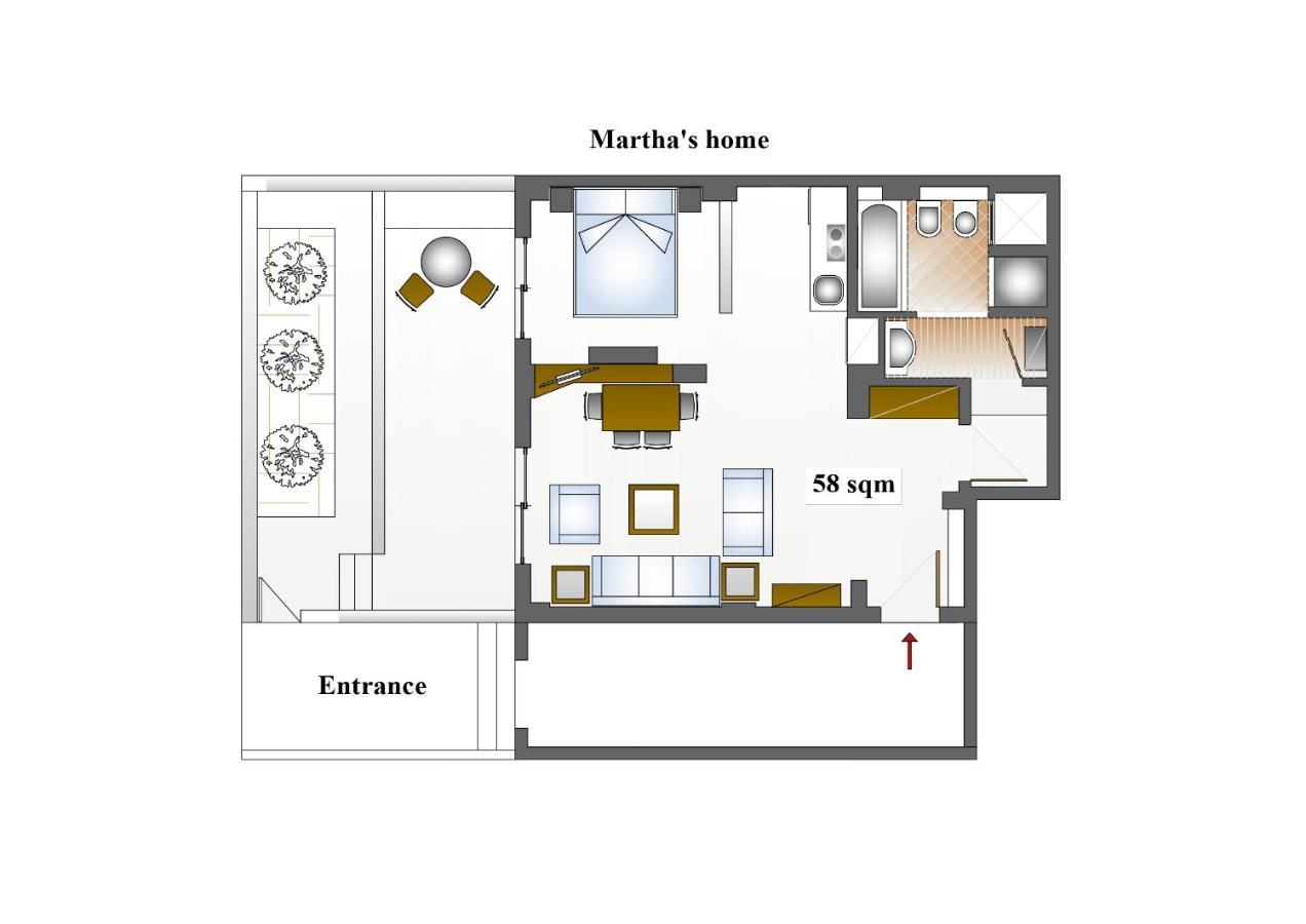 Martha'S Home Rhodes City Екстер'єр фото